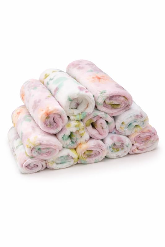 Soft Ladies Kids Rumaal Handkerchief Set – Women Face Towel Handkerchief, Smooth Skin Friendly Daily Use – Pack of 12