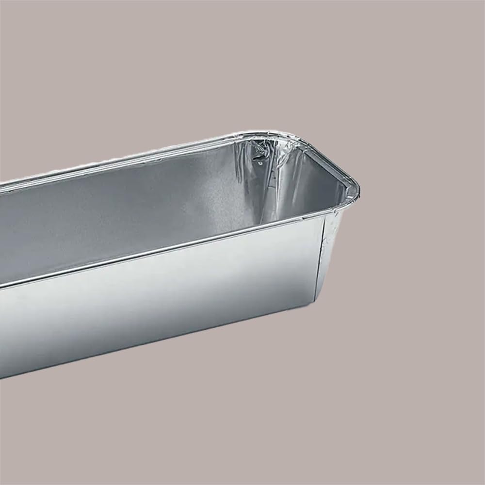 Lucgel Vassoio per Plumcake in Alluminio RF870G 23x10 cm - 100 Pezzi -