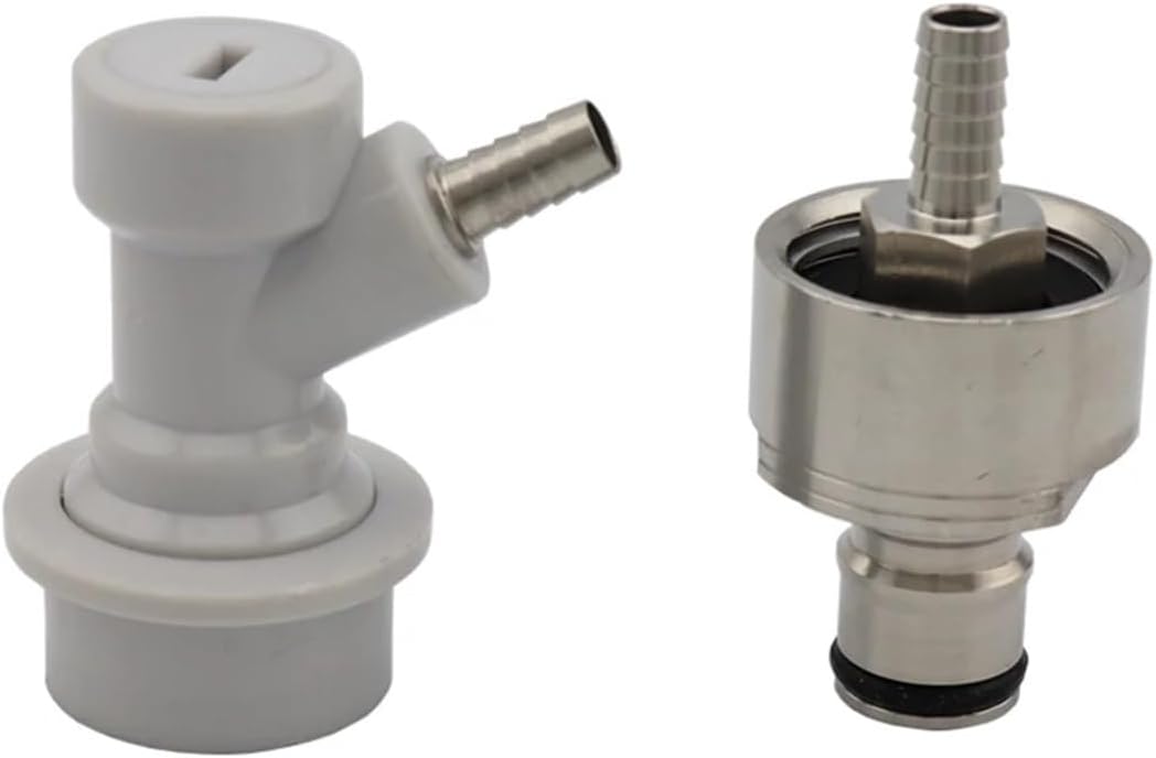 Brewing Equipment Beer Brewing Carbonation Cap Carbonator & Ball Lock Connector Fit Soft PET Drink Bottles Homebrew Kegging Brewing Equipment(Gas disconnet)
