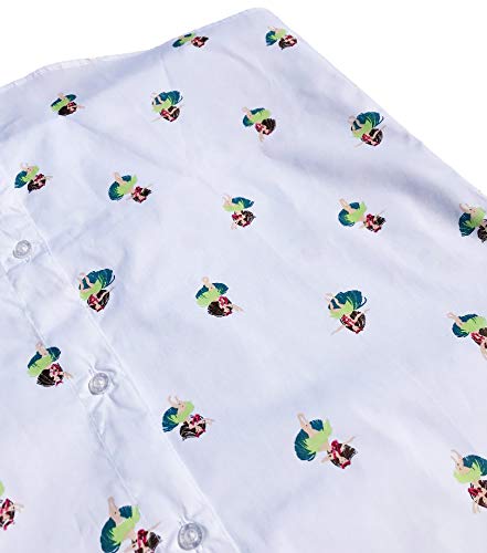 Image of Molokai Surf Button Down Slim Fit Hawaiian Short Sleeve Shirts