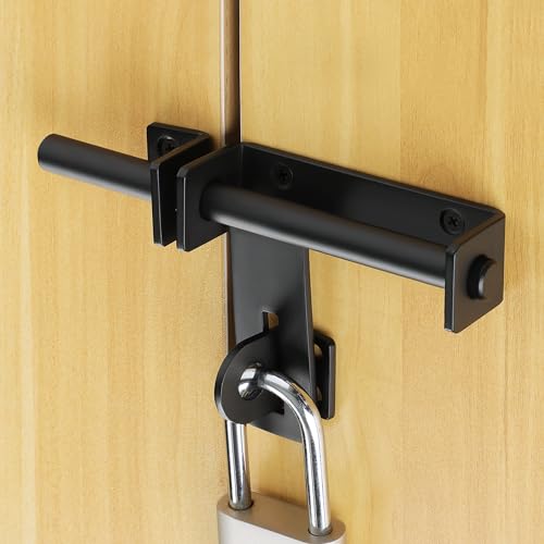 Sayayo Gate Latch for Wooden Gates Garden Gate Lock Heavy Duty SUS304 Stainless Steel Solid Door Bolt 160MM Length - Image 2