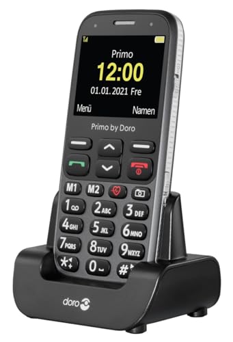 Téléphone pour seniors Doro Primo 368 portable léger touches larges écran 2.3 pouces