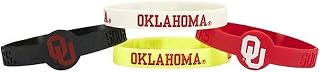 aminco NCAA unisex-adult Silicone Bracelet (4-Pack)