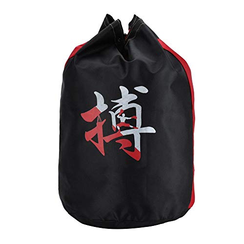 Bolsa de Deportes, Unisex Gym Boxing Cuerda Bolsa Protectores Mochila de Almacenamiento para Taekwondo Boxeo Sanda(A)