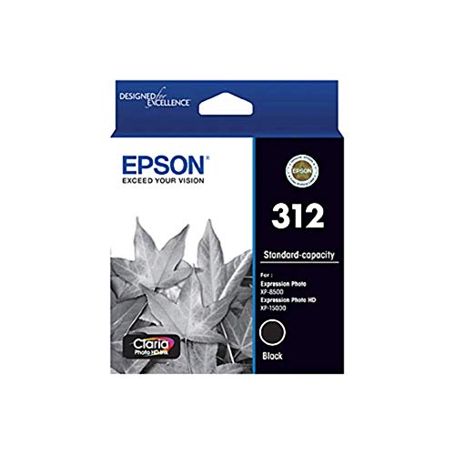 Cartouche Epson 312XL encre noire Claria Photo HD pour XP-15000
