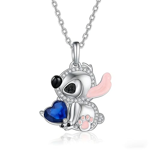 HAEIGTD Necklace for 10 Year Old Girl Birthday Gifts Stocking Stuffers for Sister Daughter Niece Granddaughter Cartoon Necklaces Gifts for Women Girls