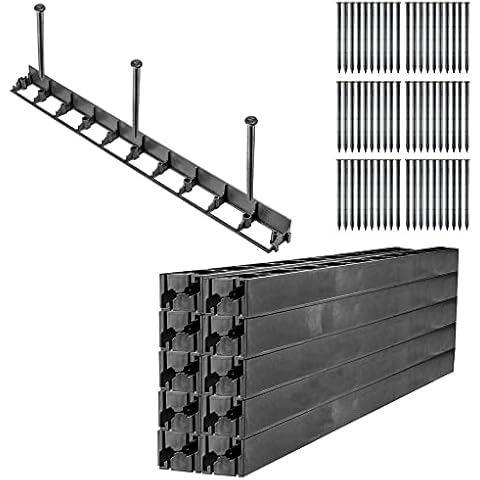 KADAX Rasenkante, 58mm, 20 Stück + 60 Nägel Cover