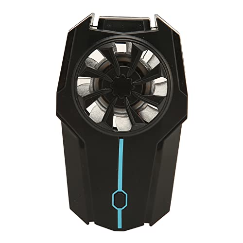Cell Phone Cooler,Cellphone Radiator with Fan Speed Settings,Fast Cooling Super Silent Mobile Phone Radiator,Fit for Mobile Gaming,Video Streaming,Car Driving
