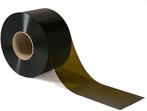 Miniatura 4 de Strivide Rollo de cortina de PVC para puerta a granel, tamaño estándar, liso, transparente, 6 pulgadas de ancho x 0.06 de grosor, aprobado por NSF