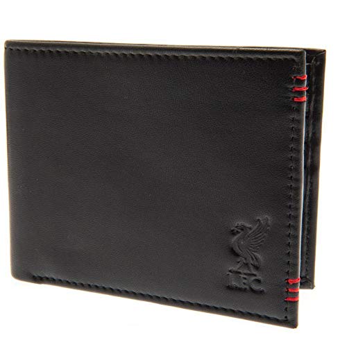 Portefeuille Liverpool FC noir en cuir idéal pour les jours de match