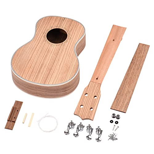 Kit de ukelele genérico de 26 pulgadas, ukelele tenor, 4 cuerdas, guitarra hawaiana, juego de bricolaje,...