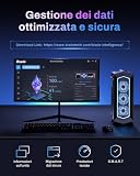 Biwin Black Opal NV7400 M.2 PCIe Gen4 SSD 2 to - Vitesse de Lecture jusqu'à 7400 Mo/s - SSD Interne Professionnel NVMe 2.0 - Stockage pour Jeux vidéo Compatible avec PC, Ordinateur Portable et PS5 - 8