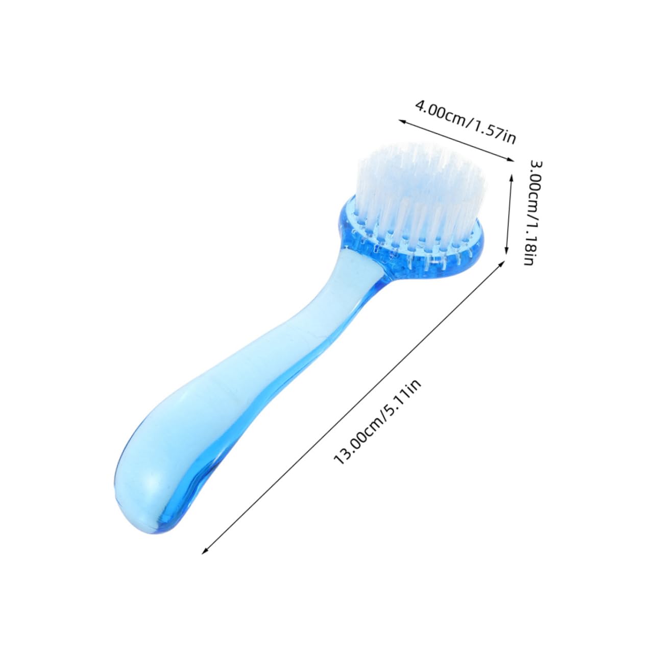 FOMIYES Facial Care Set 3pcs Large Horn Brush for Dust Removal Facial Cleansing and Exfoliation for Home and Travel