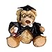 CA Australia - Orso di laurea in peluche, 13 cm