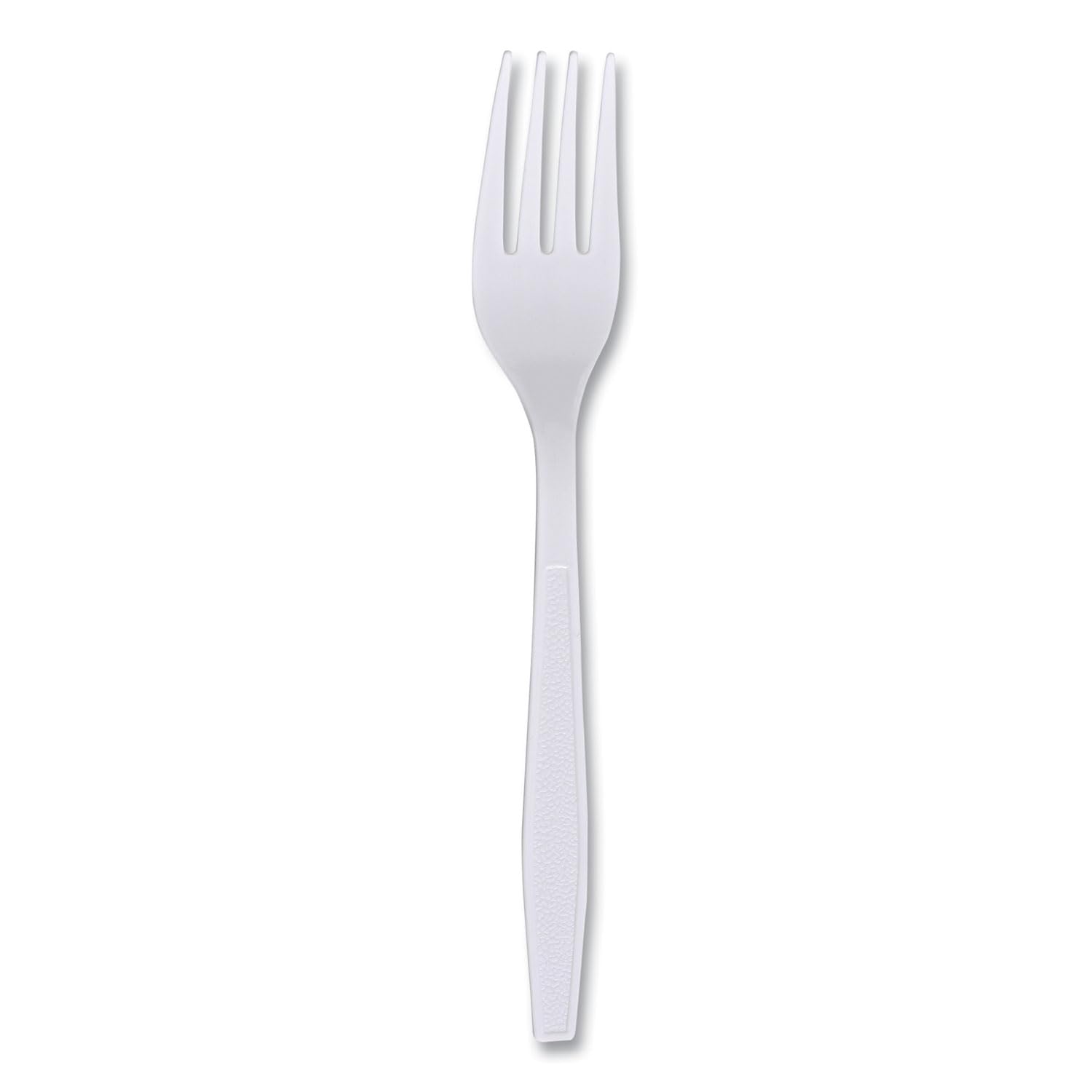 Boardwalk Heavyweight Wrapped Polypropylene Cutlery, Fork, White, 1,000/Carton