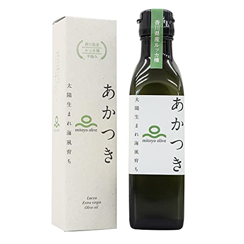 三豊オリーブ 香川県三豊産 エキストラバージンオリーブオイル あかつきルッカ182 200ml 香川
