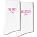Grace Yonks Bride Socks - Pink and White Wedding Socks for Bridal Shower, Bachelorette Party Decorations - Bride To Be, Bridesmaid Gifts for Newlywed Couple(024)