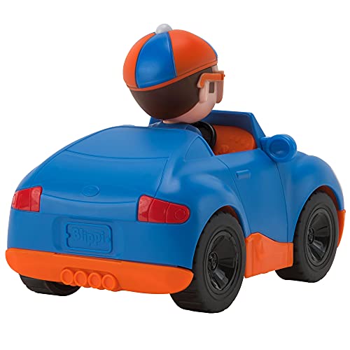 Blippi Racecar - Fun Remote-Controlled Vehicle Seated Inside, Sounds - Educational Vehicles For Toddlers And Young Kids,Orange, Blue #TOP4
