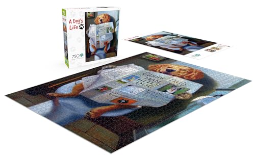Image of Buffalo Games - A Dog's Life - Dog Gone Funny - 750 Piece Jigsaw Puzzle