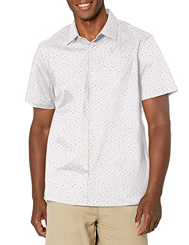 Chemise Multi Dot Perry Ellis anti-pli en coton respirant et confortable