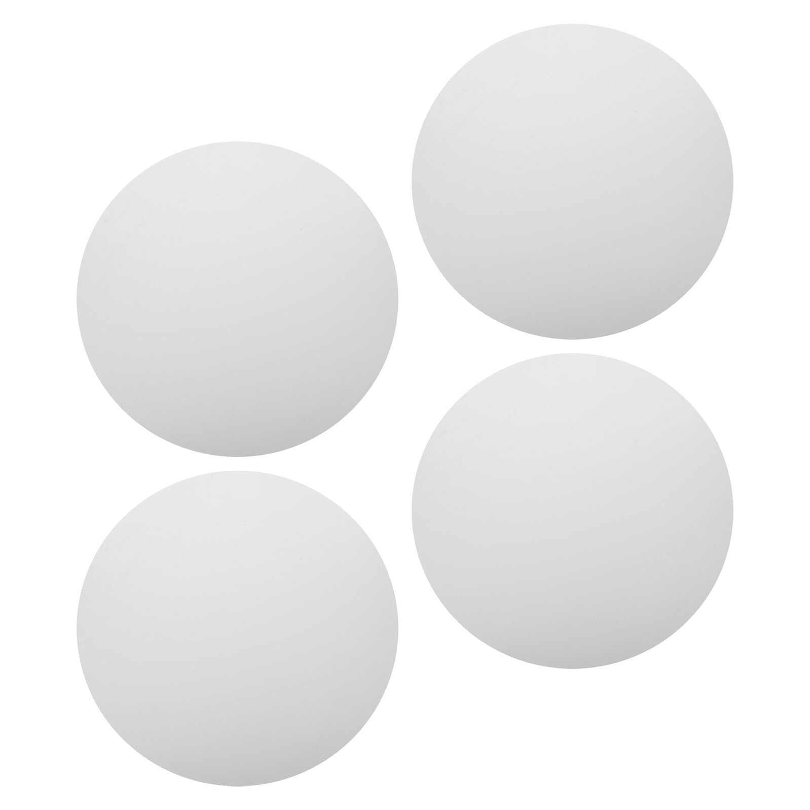 BESTonZON 4 Runde Leinwände aus Canvas in Weiß für Anfänger und Künstler Kompatibel mit Verschiedenen Ölfarben Festes Material für Kunstunterricht und Heimdekoration
