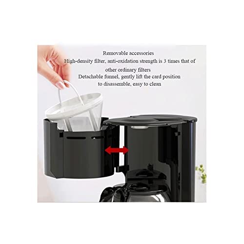 LNLYF Kaffeemaschine Home Automatische kleine Kaffeemaschine, hausgemachte Verschiedene Kaffee, automatische Ausschalte… – Bild 5