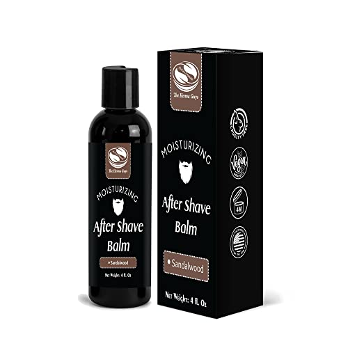 The Henna Guys 4 Fl. Oz Sandalwood Aftershave Balm, Excellent Aftershave Lotion, Soothes And Moisturizes After Shaving. Takes Away Dryness From #TOP1