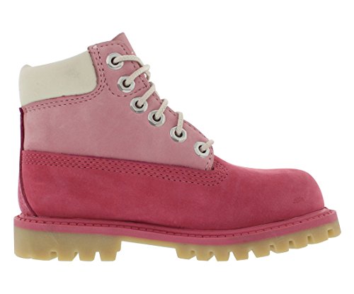 Image of Timberland Girls 6 Inch Classic Pink Combat Boot - 10 (Infants)