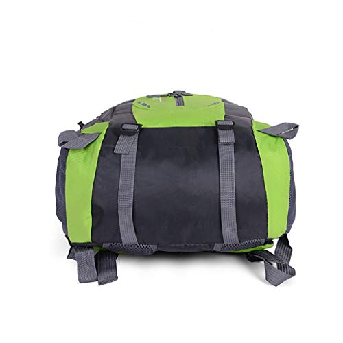 Haluoo Outdoor Sport Bacpack, Lightweight Durable Large Capacity Cycling Hiking Backpack Water Resistant Travel Rucksack Camping Mountaineering Climbing Dayback for Women Men Couples 60L (Green)