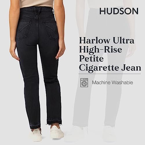 HUDSON Women's Harlow Ultra High-Rise Cigarette Petite3