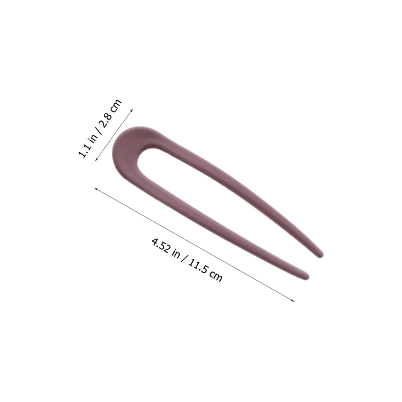 MAGICLULU Stk U-förmige Haarnadel französische haarspangen Haarnadeln für den French Style Französische Anstecknadel Haarnadeln für Brötchen Haarklammer Haarstäbchen für langes Haar wild