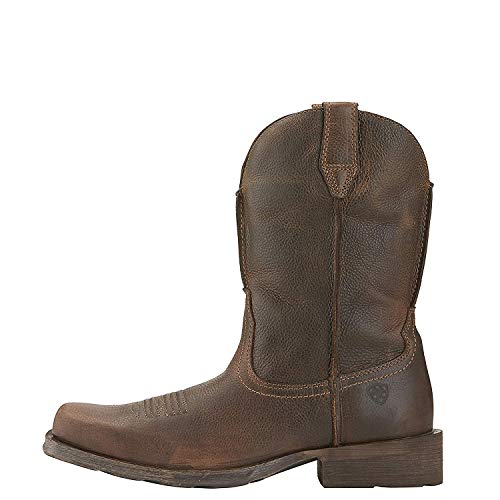 Ariat Men's Rambler Wide Square Toe Western Cowboy Boot, Wicker, 9.5 M US