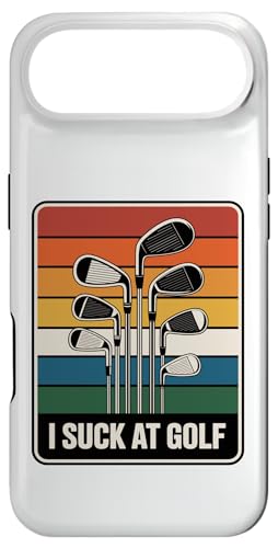 I Suck At Golf Loser Dad ȃW[N St X}zP[X iPhone Air p