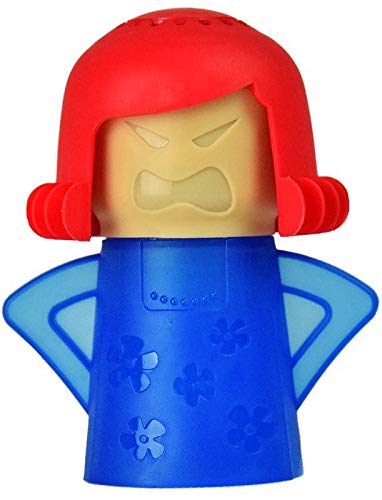 Angry Mama Microwave Cleaner Blue/Red