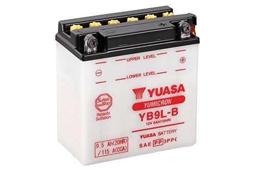 GS YUASA / YB9L-B (SB9L-B, 12N9-3B, GM9Z-3B, FB9L-B�݊�) �o�C�N�p �o�b�e���[ �J���^