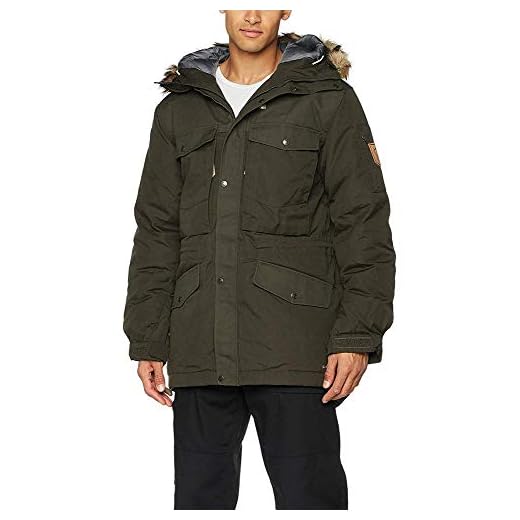 Fjallraven herr singi dunjacka M sport grön (Dark Olive) XS