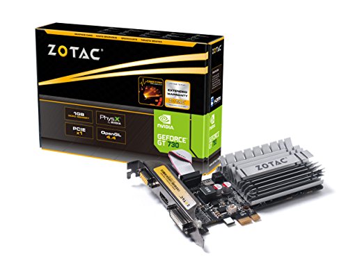 Zotac Geforce Gt 730 1Gb Ddr3 Pci Express 2.0 X1 Graphics Card (Zt-71107-10L) #TOP25