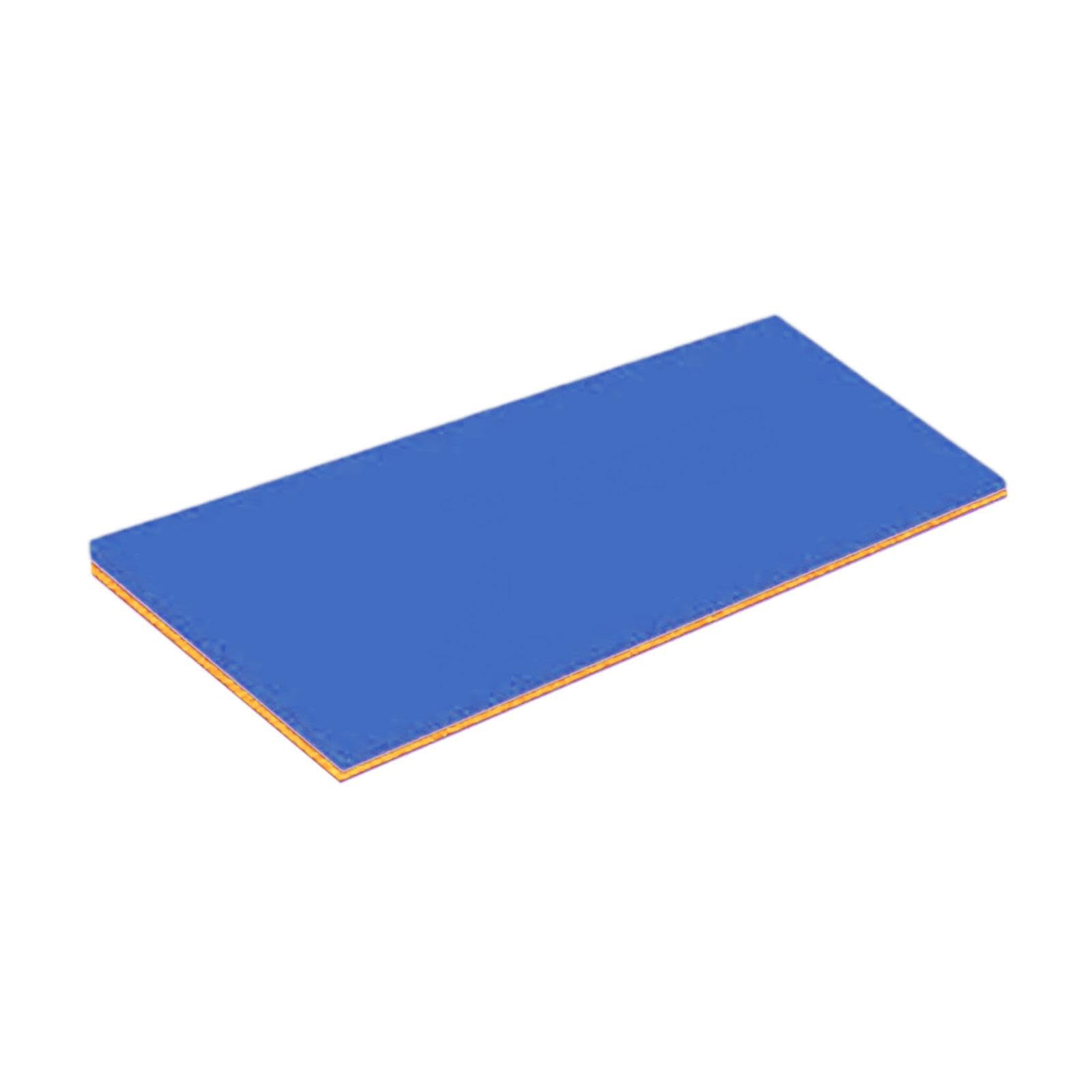 Colchoneta Flotante Piscina Alfombra Manta Tapete Colchón Azul Naranja | Flotante Plegable Fácil de Transportar Fabricada en XPE Adecuada para Vacaciones Y Fiestas F