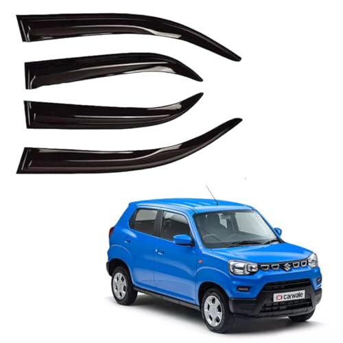 Image of Premium Non-Breakable Car Window Door Visor /Rain Guard /Wind Deflector Compatible for (Spresso 2019 Onward)