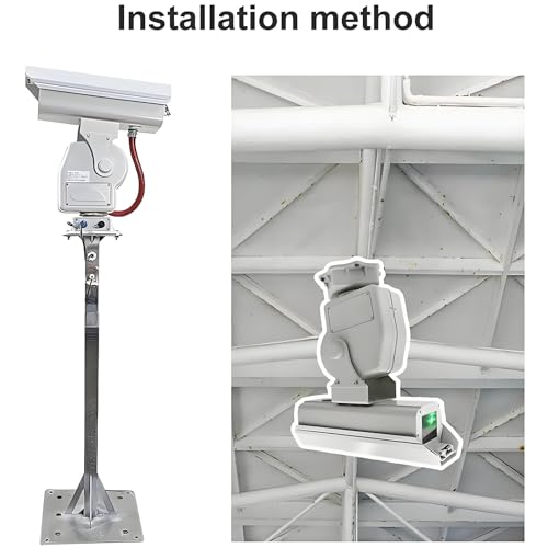 Lyayyds Bird Repellent La-S-Er Devices 360° Cruise Automatic Bird Scarer Laser Bird Repellent Device For Substations, Airports, Orchards, App Remote Control Starrysky - 7