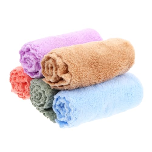 OFFSCH 10 Piezas Toallas de Baño para Bebés de Suave Absorbentes y Reutilizables Toallitas Infantiles para Recién Nacidos Ligeras y Fáciles de Secar