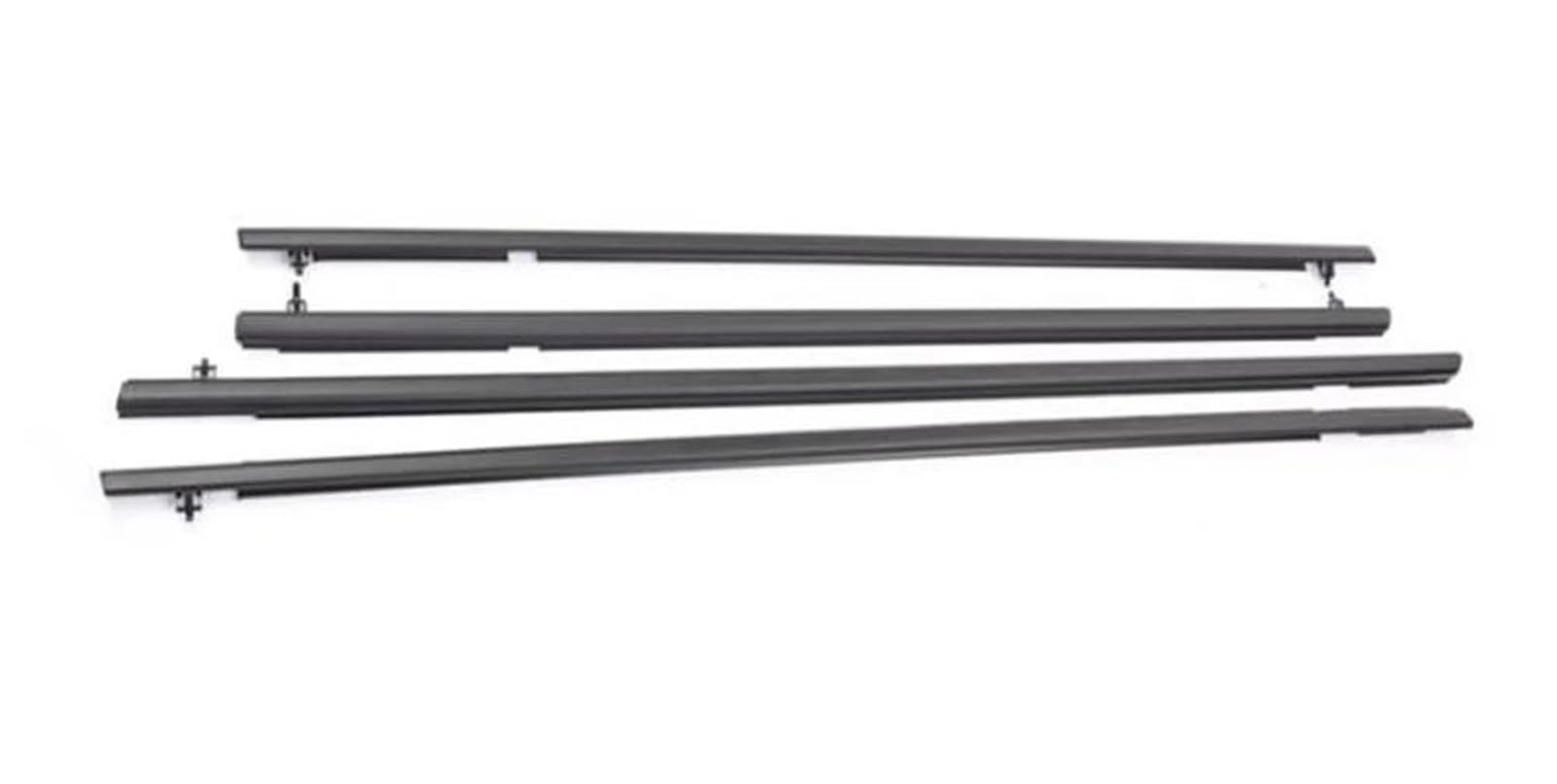 Guarnizione porta auto 4 pezzi per Civic 8th 9th 10th 2006-2019 auto guarnizione finestra modanatura guarnizione cintura stile esterno(16-19)