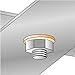 KINDPMA 500 Piezas Arandelas de Plastico Arandelas Nylon Planas Arandela Plana M2...