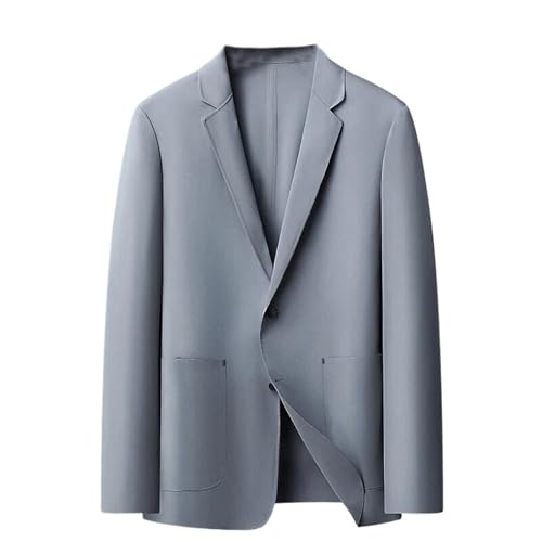 Chaqueta casual de negocios transpirable confeccionada en tejido estructural ligero