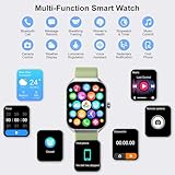 Jugeman Smart Watch for Men Women Answer/Make Calls, 1.96" Big Screen Fitness Watch with Heart Rate/Sleep Monitor/Step Counter, 113+ Sports Fitness Trackers, IP68 Waterproof Smartwatch for Running, - Image 5