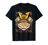 Samurai Japanese Tiger Warrior Ronin Bushido Tiger Lover T-Shirt