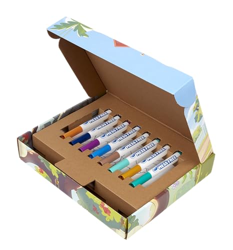 CRAYOLA – Color Wonder Bluey Zestaw Kreatywny 40+ Elementów, Zabawa w kolorowanie bez bałaganu, z kolorowankami, markerami bez plamek, naklejkami, wyskakującymi postaciami, Od 3 lat, 75-7171