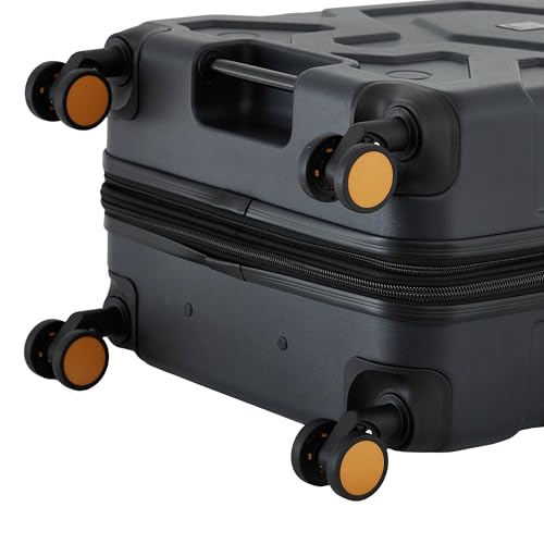 Image of Wrangler ATG Outland Expandable Hardside Luggage, Jet Black, 3 Piece Set