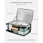 Hanke Hardside Expandable Large Checked Luggage, 28 Inch Top Opening Trunk Luggages with Spinner Wheels, All-PC Hard Shell Suitcase, Lightweight TSA Approved (Blackish Green, 120L) - Image 4