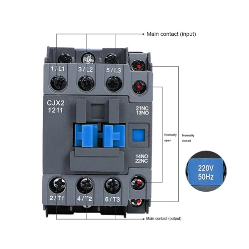 Contacteur ca CJX2-1811 36V triphasé pour commande moteur